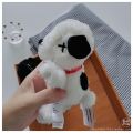 Cartoon Snoopy Soft Plush Filled Animal Backpack Decorative Pendant Couple Accessory Kawaii 15Cm Children's Doll Girl Small Gift. 