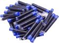 Ink Cartridges Refill Blue for Fountain Pen Blue  - Pack of 10 Pcs. 