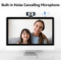 AUSDOM AW33 Webcam for PC with Microphone, USB Web Camera with HD 1080P for Computer Laptop Desktop, Wide Angle Video Streaming Web Cam for Mac Windows, Plug and Play for Teams Zoom Conference Black. 