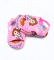 Slippers for Children Cute Princess Theme Soft Comfortable Softy Summer Non Slip Slippers for Kids Girls - 168B-4. 