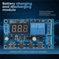 DC 6-40V Charger Control Switch Undervoltage Overvoltage Protection Board Auto Cut Off Disconnect Controller. 