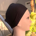 Pack of 5 Plain Tie-Back Bonnet Cap Soft Under Scarf Hijab Caps for Women in Random Colors Jersey Cotton Ladies Inner Scarf Caps Free-Size for All - Bilal Online. 