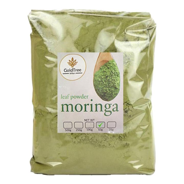 Healthy morning powder drinks for weight loss Moringa Organic Leaf Powder 50g