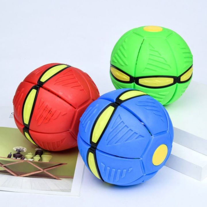 Magic%20Flying%20Saucer%20Ball%20Frisbee%20Deformation%20Ufo%20Football%20Flat%20Throw%20Disc%20With%203%20Led%20Lights%20Flying%20Toys%20Outdoor%20Garden%20Beach%20Game%20Toy%20-%20Image%204