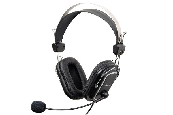 A4tech HS-50 (Black) Headphone Original (Brand Warranty)