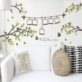 AY830 Photo Frame Tree Wall Stickers Home Decor Quotes English DIY Quality SGS Removable PVC Mixable. 