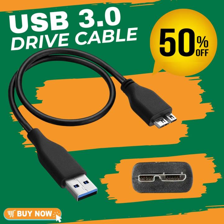 USB 3.0 Micro-A to Micro-B SuperSpeed Cable - 45cm