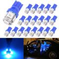 194 T10 W5W 5SMD 5050 Antline 12v LED Light Bulb Blue 2825 158 192 168 for Car/Motor Interior Dome Parking Side Turn Signal Dashboard License Number Plate Light Bulbs Lamp (pack of 20). 