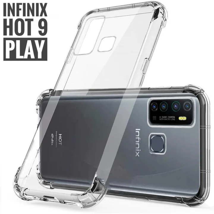 Infinix%20Hot%209%20Play%20X680%20Transparent%201.5mm%20Anti%20Shock%20Soft%20Bumper%20Jelly%20Crystal%20Clear%20Tpu%20With%20Four%20Side%20Corner%20Airbag%20Protection%20Back%20Cover%20-%20Silicone%20Case%20-%20Image%204