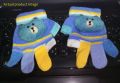 Woolen Baby Gloves for Toddlers (Half Cut Thumb & Index Finger) - 1 Pair. 