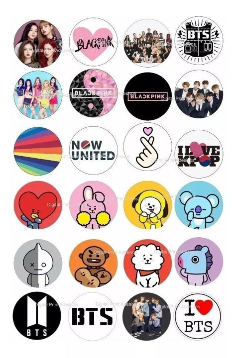 PACK%20OF%20%202%20GET%201%20FREE%20BTS%20Stickers%20Koran%20Boys%20and%20Girls%20Fans%20BT21%20KPOP%20Uncut%20-%20Image%203