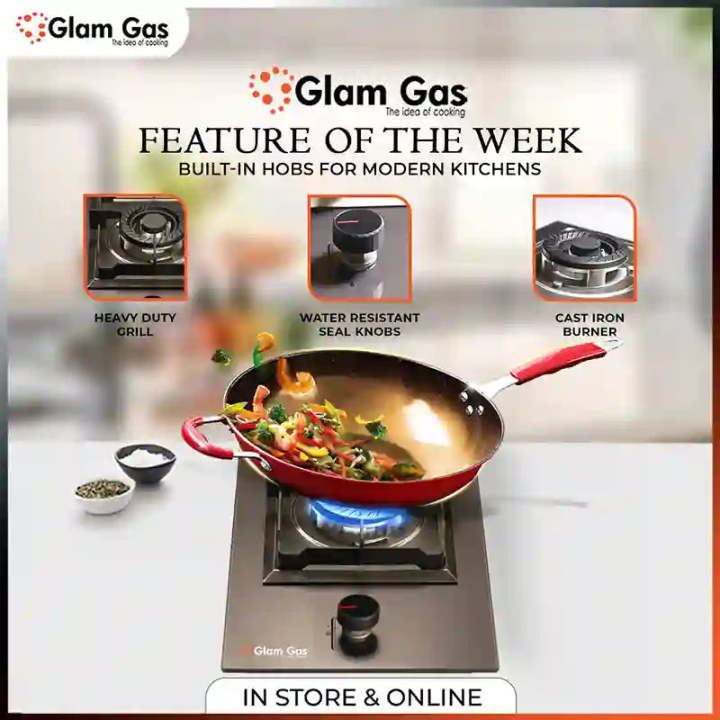 Glam Gas Single | Burner | Choolah| Stove| GG 12 Grey