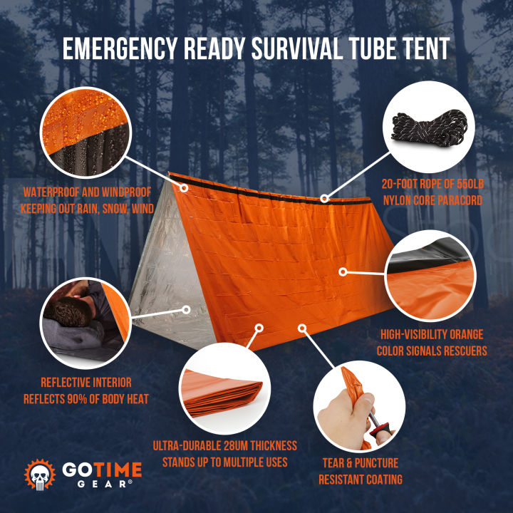 EMERGENCY TENT / Life Tent Emergency Survival Shelter