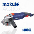 MAKUTE AG007 5INCH ANGLE GRINDER 1400WATTS - 100% COPPER. 