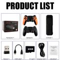 ORIGINAL M8 / M22 / X6 / X2 PRO / M15 / X2 Plus Wireless Retro Game Console  | Plug and Play Video Game Stick | Built in 20000+ Games | 9 Classic Emulators | 4K High Definition HDMI Output for TV with Dual 2.4G Wireless Controllers (64 GB Memory Card). 