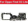 USB Charging Port Dock Flex Cable For Oppo Find X X2 X3 X5 Pro X2Lite X3Lite USB Charger Connector Board Flex Ribbon Parts. 