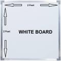 2ft x 2ft Dry Erase White Board Hanging Writing Drawing & Planning Whiteboard. 