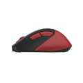 A4tech Fstyler FG45CS Air2 2.4G Wireless Mouse - On Desk + In Air Features - Silent Clicks - USB C Adapter Included - 2 Thumb Side Buttons - 2000 DPI - For PC, Laptop, Mac. 