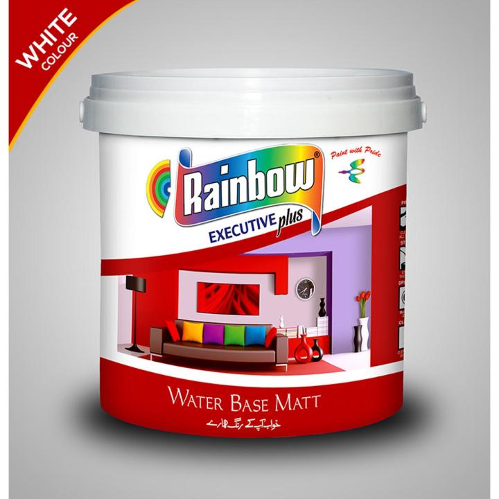 Rainbow Water Base Matt Emulsion (Quarter Pack)