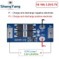 BMS 1S 12A 16A 24A 3.7V LiFePO4 Lithium Battery Protection Board 18650 4.2V Charging Voltage/Short Circuit/Overcharge Prevention. 