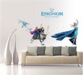 Frozen Elsa and Kristoff Wall Sticker Removable. 