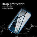 Biruiqu For VIVO Y15/Y12/Y17 Magnetic Absorption Case Metal Frame Shockproof Double Sided Tempered Glass Magnetic Case Cover. 
