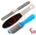 Double Sided Callus Hard Skin Remover Pedicure Dead Heel Softner File For Corn , Callus Remover (3 Pcs) Dual Sided Foot Filer, Steel Foot Filer , Plastic Foot Scraper. 