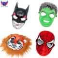 Super heroes Face Mask for Kids Adults - Cosplay Eva Foam Animal Face Cut Holi Mask for Boys - Tiger Theme , Multicolor. 