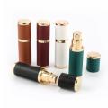 Leather Refillable Perfume Atomizer for Travel Cologne Atomizer Spray Bottle with Ultral Fine Mist Luxury Gift Fragrance Atomizer Container for Man and Woman 5ml. 