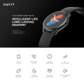 HAVIT M9036 Smart Watch With IP67 Waterproof and TFT HD Display Multiple health and Sport Modes (Original). 