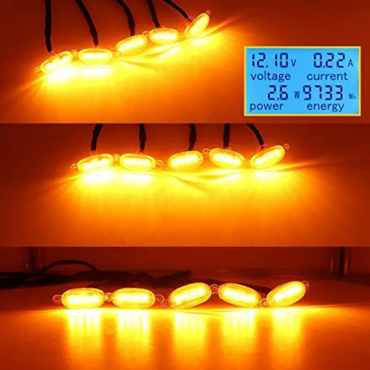 4PCS%20Car%20Front%20Bumper%20LED%20Grille%20Light%20for%20SUV%20-%20Image%202