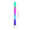 6Pcs Light Up Foam Sticks LED Foam Sticks Glow Batons with 3 Modes Flashing Effect for Party,Concert and Event. 