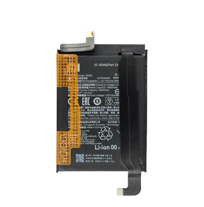 Redmi%20K40%20Gaming%20Edition%20Battery%20Replacement%20BM56%20Battery%20with%205065mAh%20Capacity%20_%20Black%20-%20Image%203