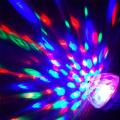 LED Full Color Rotating Auto Crystal Ball Bulb Mini Party Light Lamp Energy Saving Disco. 