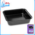 Online Karachi - Loaf Pan Non-Stick Square Loaf Cake Pan, Home Kitchen Cake Baking Pan. 