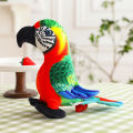 Simulation Parrot Plush Toy Children's Birthday Gifts Ragdoll Zoo Bird Doll. 