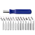 AzaTech 16 in 1 Screwdriver Set Repair Tool Kit Precision Screw Driver Opening Tools Magnetic Tip Carbon Steel Multifunctional Phillips Flathead Torx Handle Ratchet Pry Bars Portable With Box Professional Kit. 
