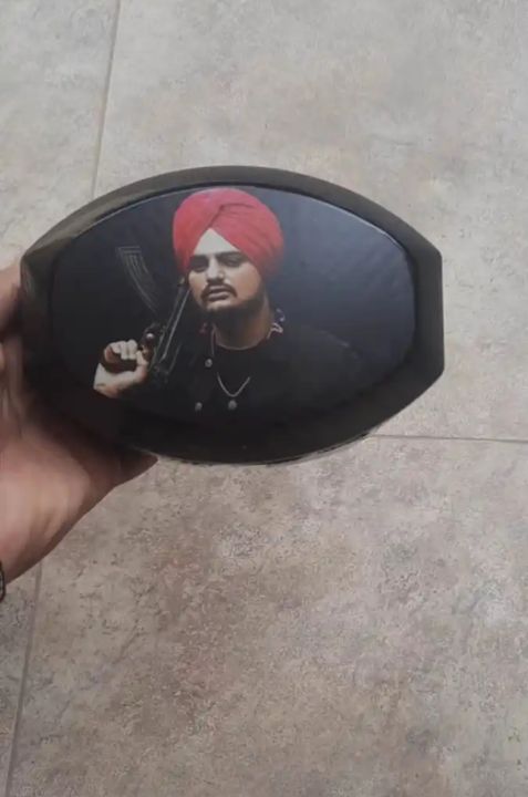 Sidhu Moosewala Vinyl Sticker for All Bike Back Lights, Sidhu moose wala (3.5x 5 inch size)