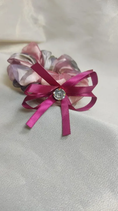 Hair%20Pony%20In%20Double%20With%20Ribbon%20Bow%20And%20Stone-%20Korean%20Style%20Poni-Hair%20Tie%20Poni%20%20-Hair%20Accessories%20-%20Image%202