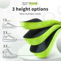 【HOT】 Height Increase Insoles For Men Women Shoes Flat Feet Arch Support Orthopedic Insoles Sneakers Heel Lift Half Shoe Pads 3 Colors. 
