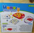 Memory Puzzle Board Game for Kids Pattern Matching Toy Cognitive Learn and Teaching Aid. 
