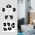Switch Stickers Home Decor Fun Wall Art Stickers Electric Shock Zapped Skeleton Switch Sticker Waterproof Decals for Children's. 