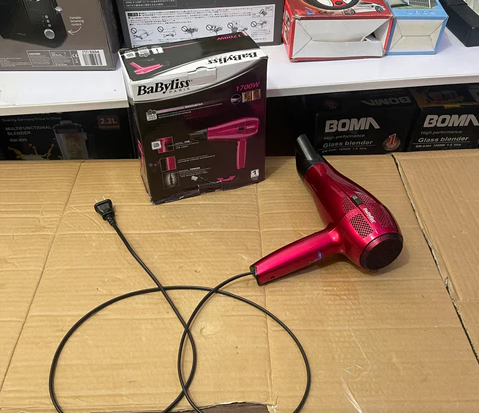 BaByliss Paris RetraCord 1700W High Quality Hair Dryer Lot Imported Original Product Powerful and Convenient Styling