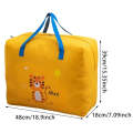 Blue Dinosaur Travel Bag Large Capacity Zipper Closure Cartoon Print Perfect for Kids and Adults on-the-go!. 