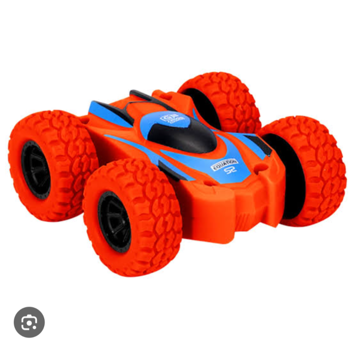 Friction Powered 360 Rotate Stunt Car Toy - Double Sided Flip for Kids ...