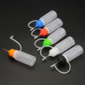 Sample drop Plastic dropper Easy to use 10ml capacity Dropper tip Needle bottle Plastic material Squeezable Eye liquid dropper for Laboratory experiments Cosmetics industry DIY crafts Medical use Art. 