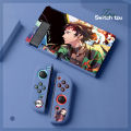 Split protective case controller JPU soft shell suitable for Tanji anime Demon Slayer Rou Nezuko T for Nintendo Switch NS game oyCon. 