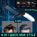 New Multi functional Hair Curling Curler Show Cap Tool Styling Accessories Men Quick Hair & Beard Straightener Styler Comb. 