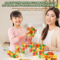 PinShang Transformable Magic Rule Cube For Kid Speed Cubes 3D Puzzle Toys 24-72 Segments Educational Toys Gifts For Birthday Christmas. 