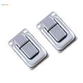 4pcs Smooth Wooden Box Latch Hardware for Tools Box Craft Box Suitcase. 